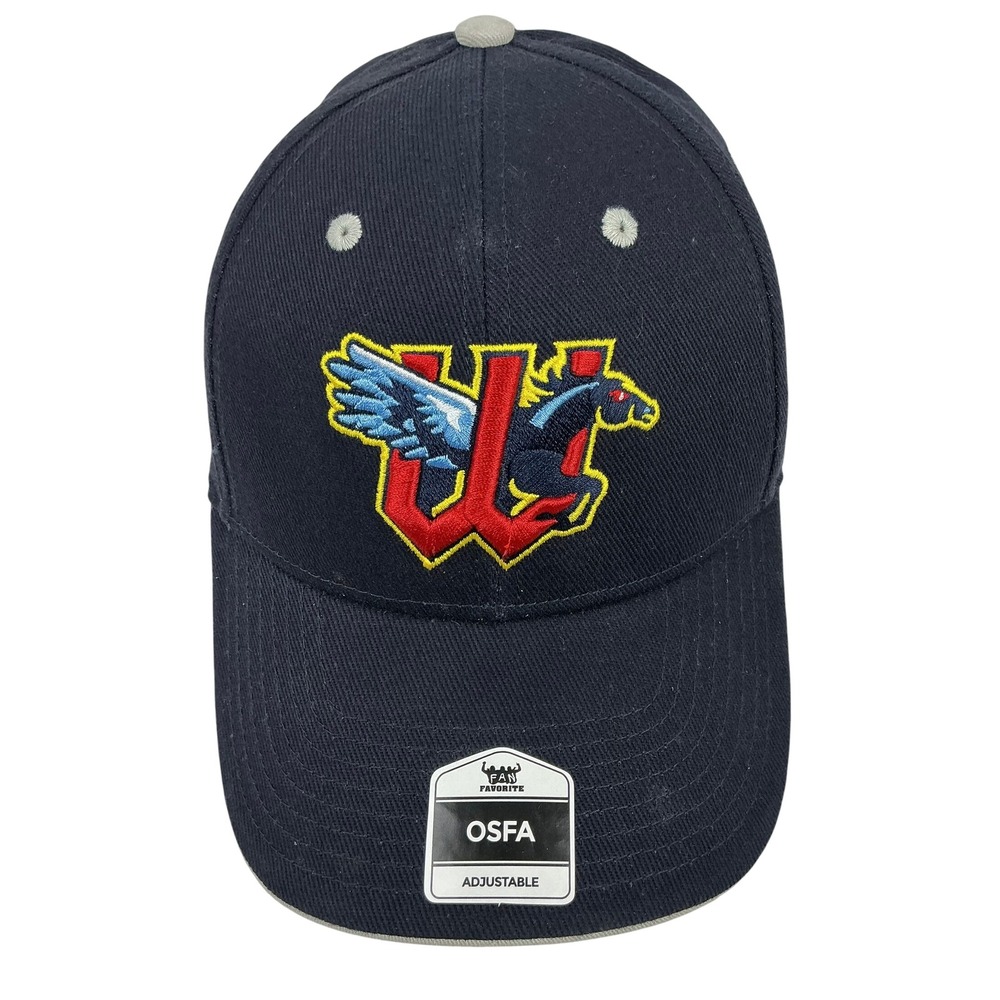 Wichita Wind Surge‎ Adjustable Baseball Hat Fan Favorite Navy OSFA MiLB